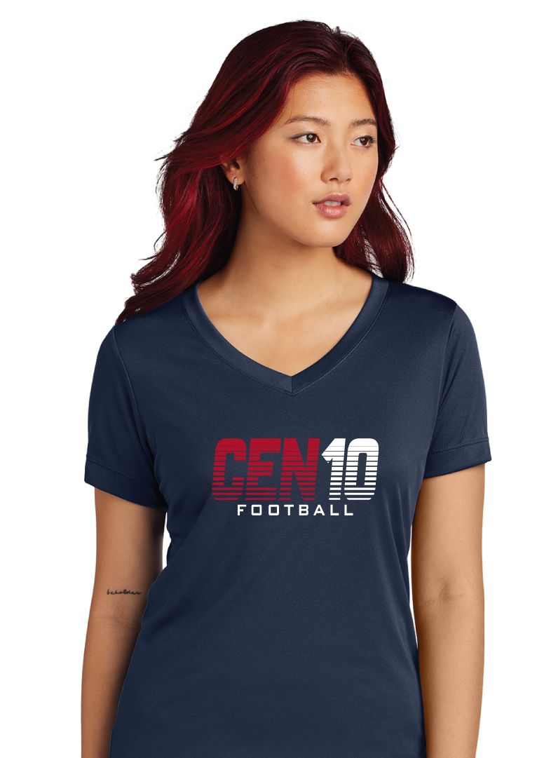 Centennial Football - CEN10 - Dri-Fit V-Neck