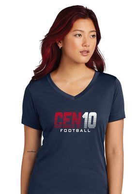 Centennial Football - CEN10 - Dri-Fit V-Neck