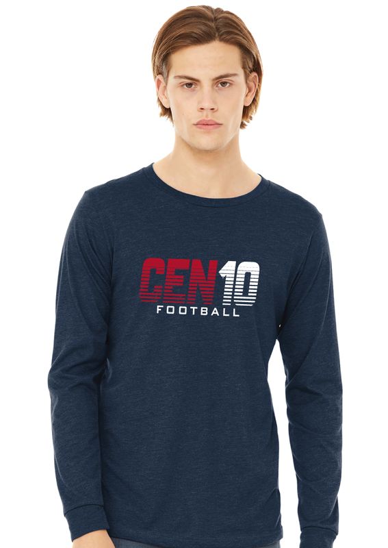 Centennial Football - CEN10 - Bella+Canvas Long Sleeve