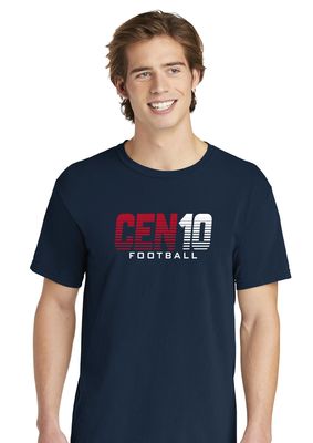 Centennial Football - CEN10 - Comfort Colors Short Sleeve