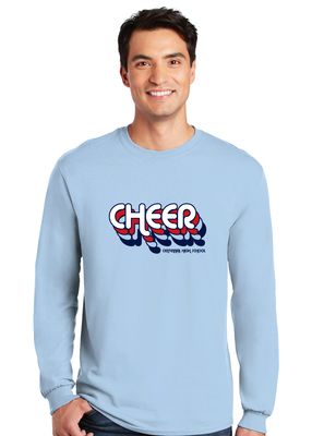 Centennial Cheer - Retro Stacked - Long Sleeve