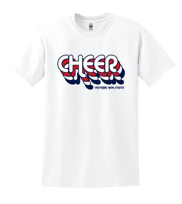 Centennial Cheer - Retro Stacked - Short Sleeve