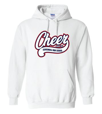 Centennial Cheer - Cursive - Hoodie