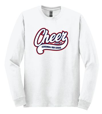 Centennial Cheer - Cursive - Long Sleeve