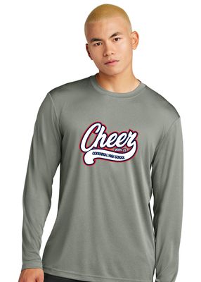 Centennial Cheer - Cursive - Dri-Fit Long Sleeve
