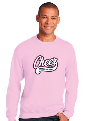 Centennial Cheer - Cursive - Crew Sweatshirt