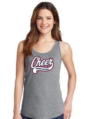 Centennial Cheer - Cursive - Cotton Tank