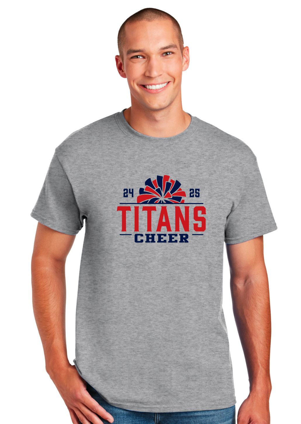 Centennial Cheer - Titan Pom - Short Sleeve
