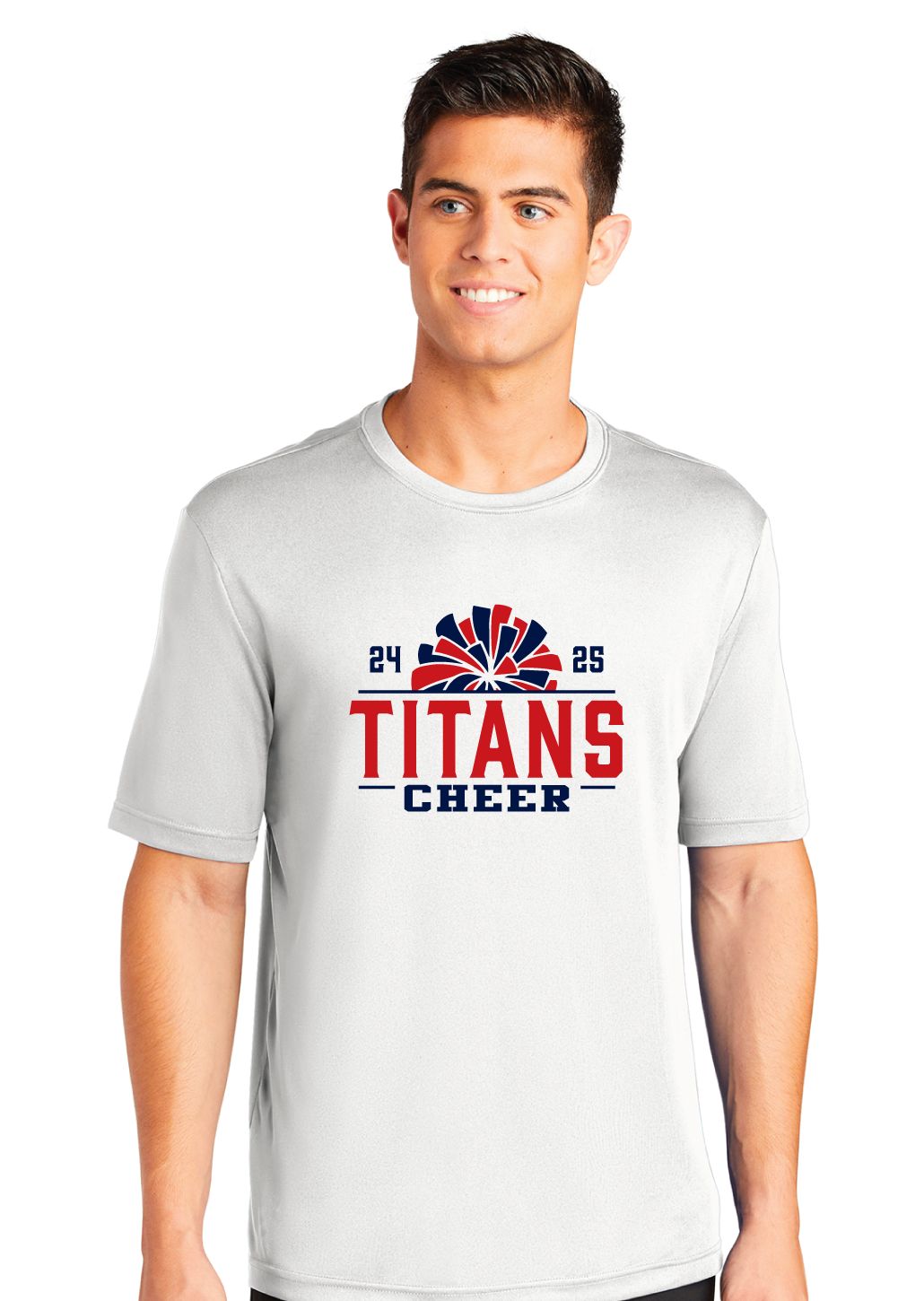 Centennial Cheer - Titan Pom - Dri-Fit Short Sleeve