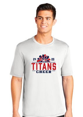 Centennial Cheer - Titan Pom - Dri-Fit Short Sleeve