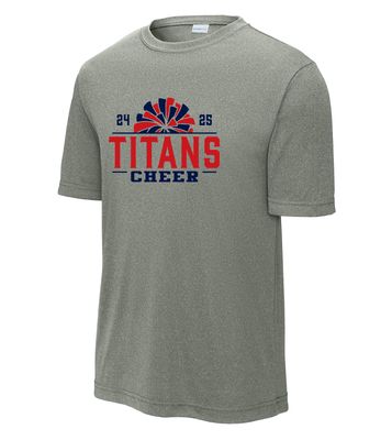 Centennial Cheer - Titan Pom - Dri-Fit Short Sleeve