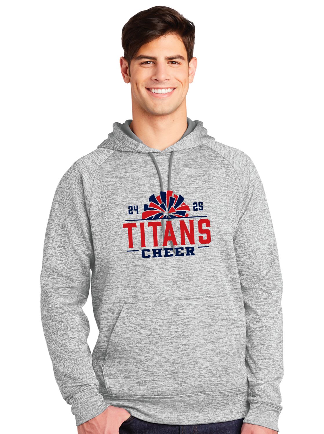 Centennial Cheer - Titan Pom - Electric Dri-Fit Hoodie