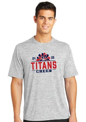 Centennial Cheer - Titan Pom - Electric Dri-Fit Short Sleeve