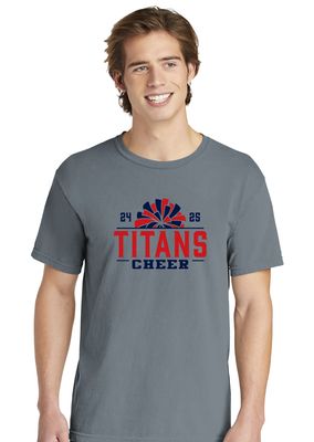 Centennial Cheer - Titan Pom - Comfort Colors Short Sleeve