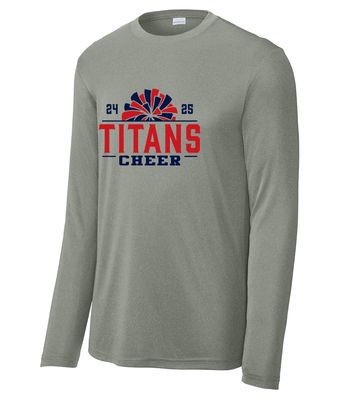 Centennial Cheer - Titan Pom - Dri-Fit Long Sleeve