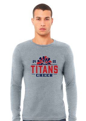 Centennial Cheer - Titan Pom - Bella+Canvas Long Sleeve