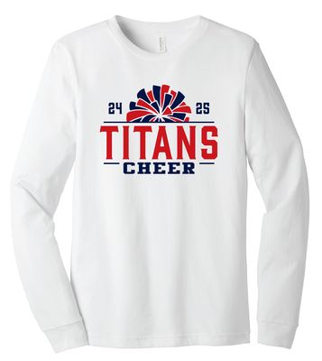 Centennial Cheer - Titan Pom - Bella+Canvas Long Sleeve