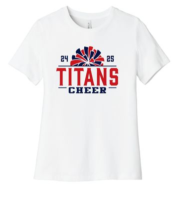 Centennial Cheer - Titan Pom - Bella+Canvas Ladies