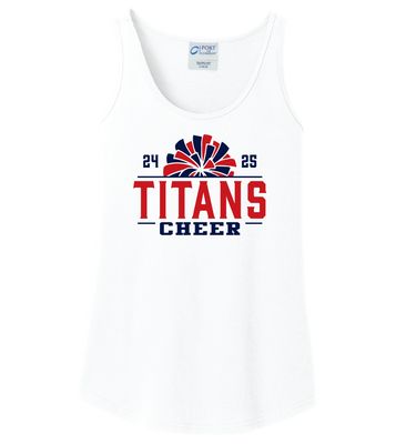 Centennial Cheer - Titan Pom - Cotton Tank