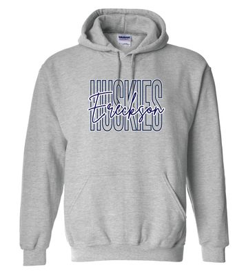 Ereckson Huskies - Skinny Cursive - Hoodie