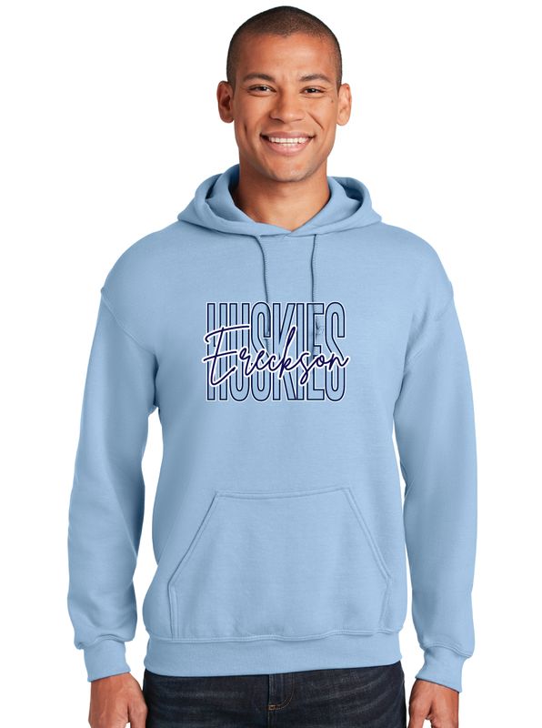 Ereckson Huskies - Skinny Cursive - Hoodie