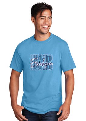 Ereckson Huskies - Skinny Cursive - Short Sleeve