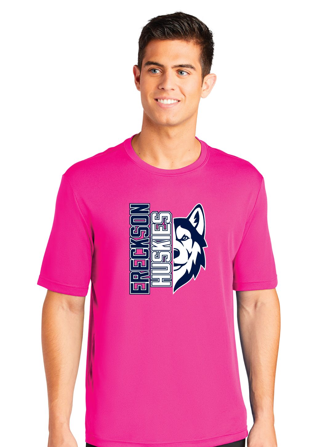 Ereckson Huskies - Half Husky - Dri-Fit Short Sleeve