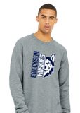 Ereckson Huskies - Half Husky - Bella+Canvas Crew Sweatshirt