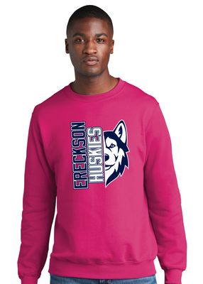 Ereckson Huskies - Half Husky - Crew Sweatshirt