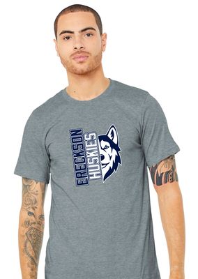 Ereckson Huskies - Half Husky - Bella+Canvas Short Sleeve