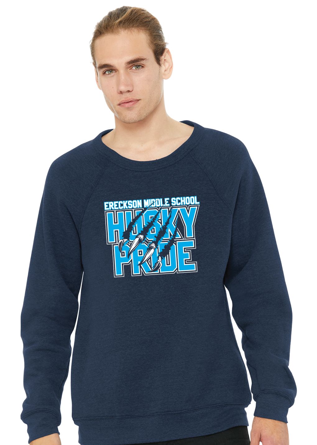 Ereckson Huskies - Husky Pride - Bella+Canvas Crew Sweatshirt