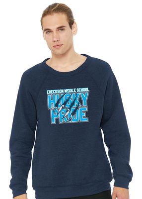 Ereckson Huskies - Husky Pride - Bella+Canvas Crew Sweatshirt