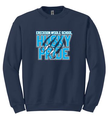 Ereckson Huskies - Husky Pride - Crew Sweatshirt