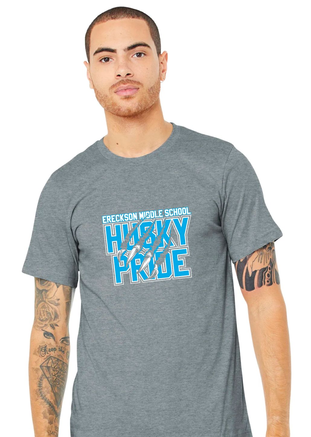 Ereckson Huskies - Husky Pride - Bella+Canvas Short Sleeve