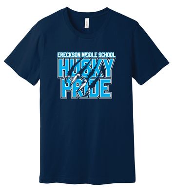 Ereckson Huskies - Husky Pride - Bella+Canvas Short Sleeve
