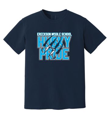 Ereckson Huskies - Husky Pride - Comfort Colors Short Sleeve