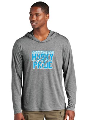 Ereckson Huskies - Husky Pride - District Perfect Tri Long Sleeve Hoodie