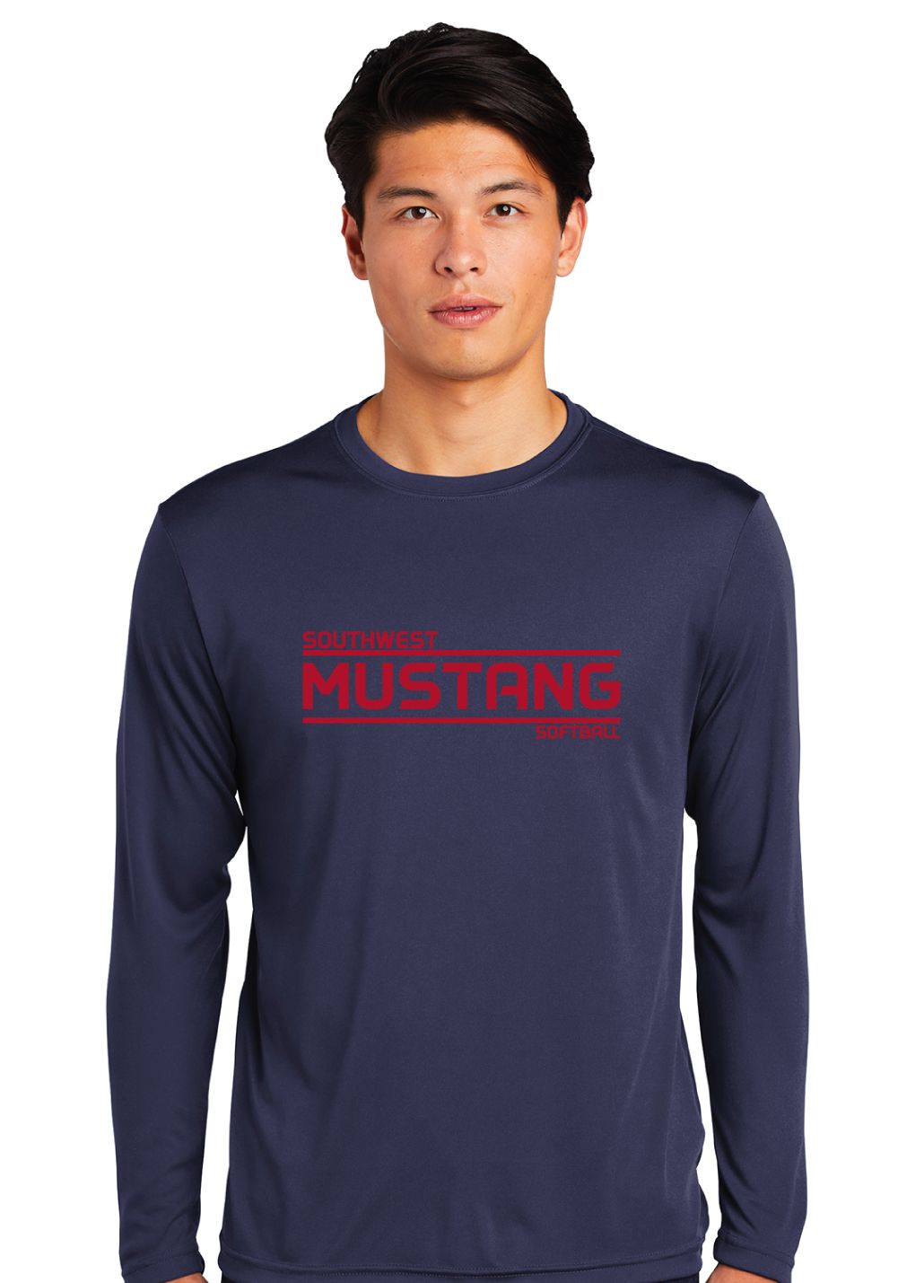USW Softball - Mustang - Dri-FIt Long Sleeve