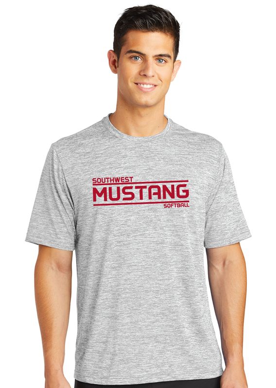 USW Softball - Mustang - Electric Dri-FIt Short Sleeve