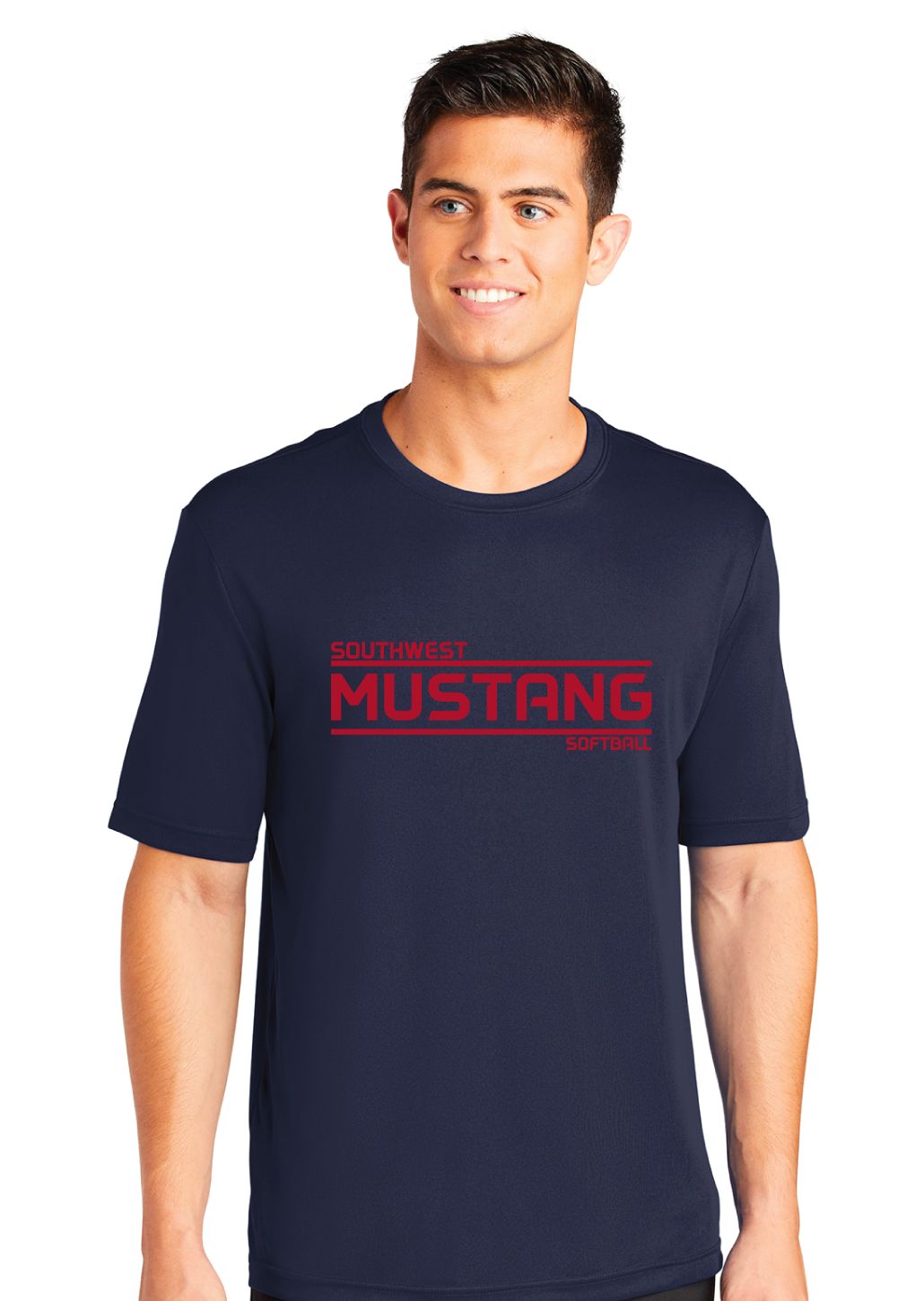 USW Softball - Mustang - Dri-FIt Short Sleeve
