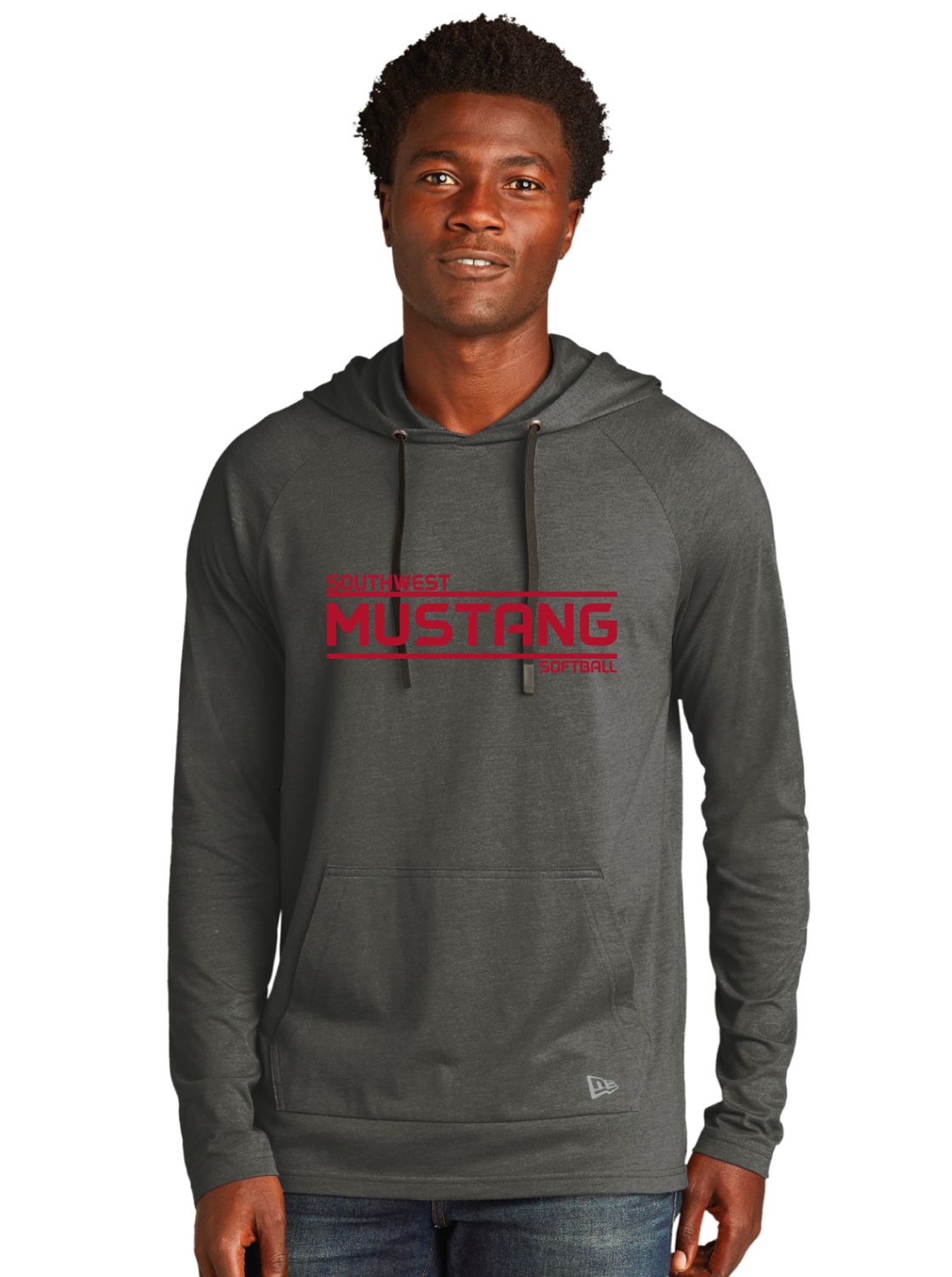 USW Softball - Mustang - Tri-Blend Hoodie