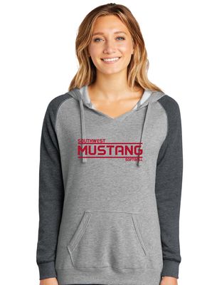 USW Softball - Mustang - Lightweight Raglan Hoodie