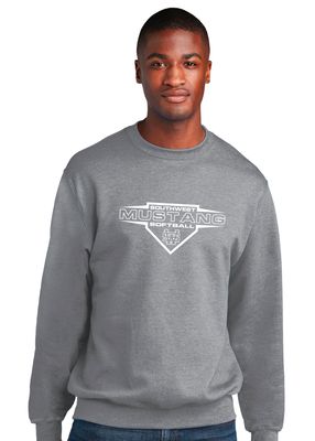 USW Softball - Home Plate - Crew Sweatshirt