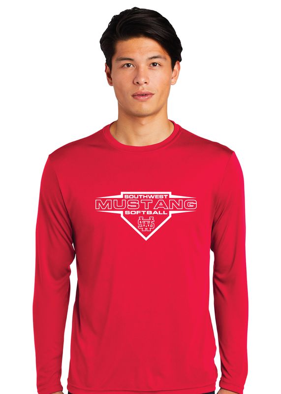 USW Softball - Home Plate - Dri-Fit Long Sleeve