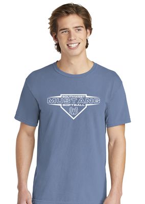 USW Softball - Home Plate - Comfort Colors Short Sleeve