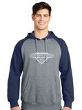 USW Softball - Home Plate - Raglan Hoodie