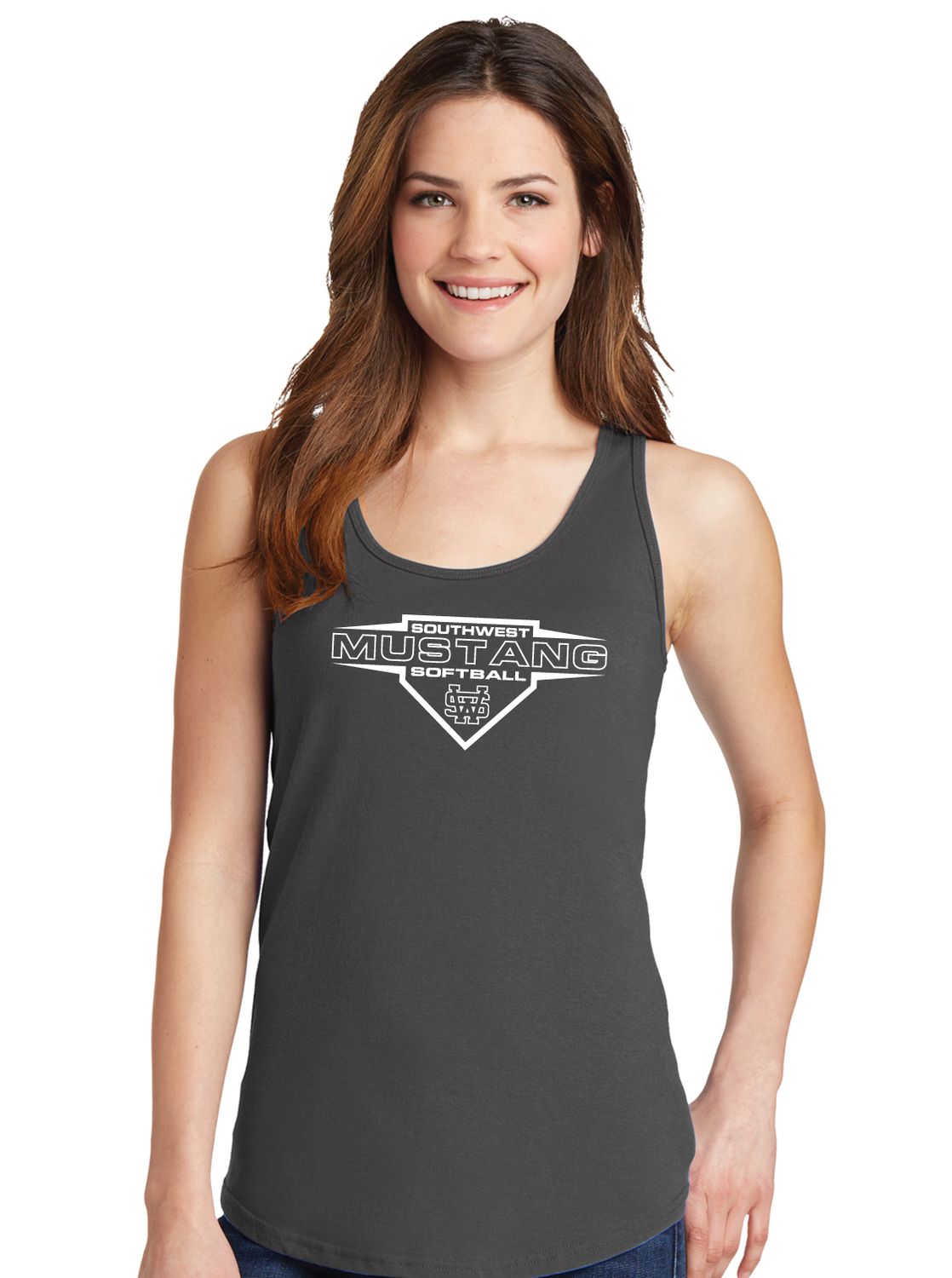 USW Softball - Home Plate - Cotton Tank