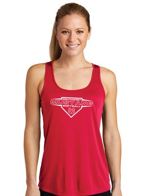 USW Softball - Home Plate - Dri-Fit Racerback Tank