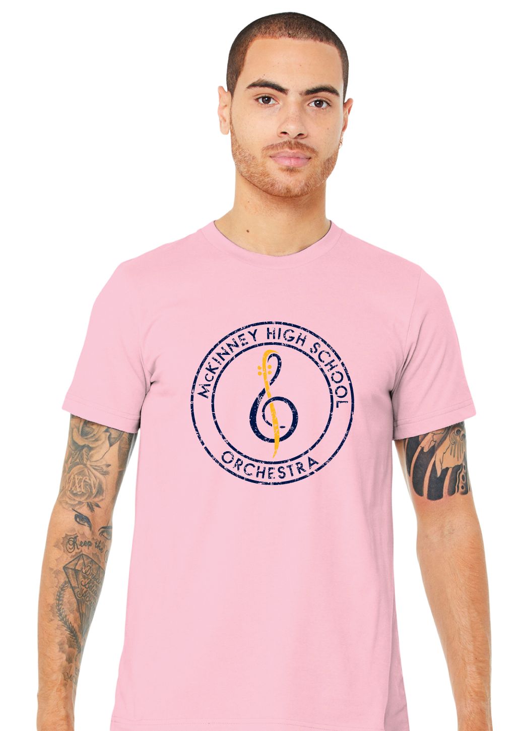 McKinney Orchestra - Circle - Bella+Canvas Short Sleeve