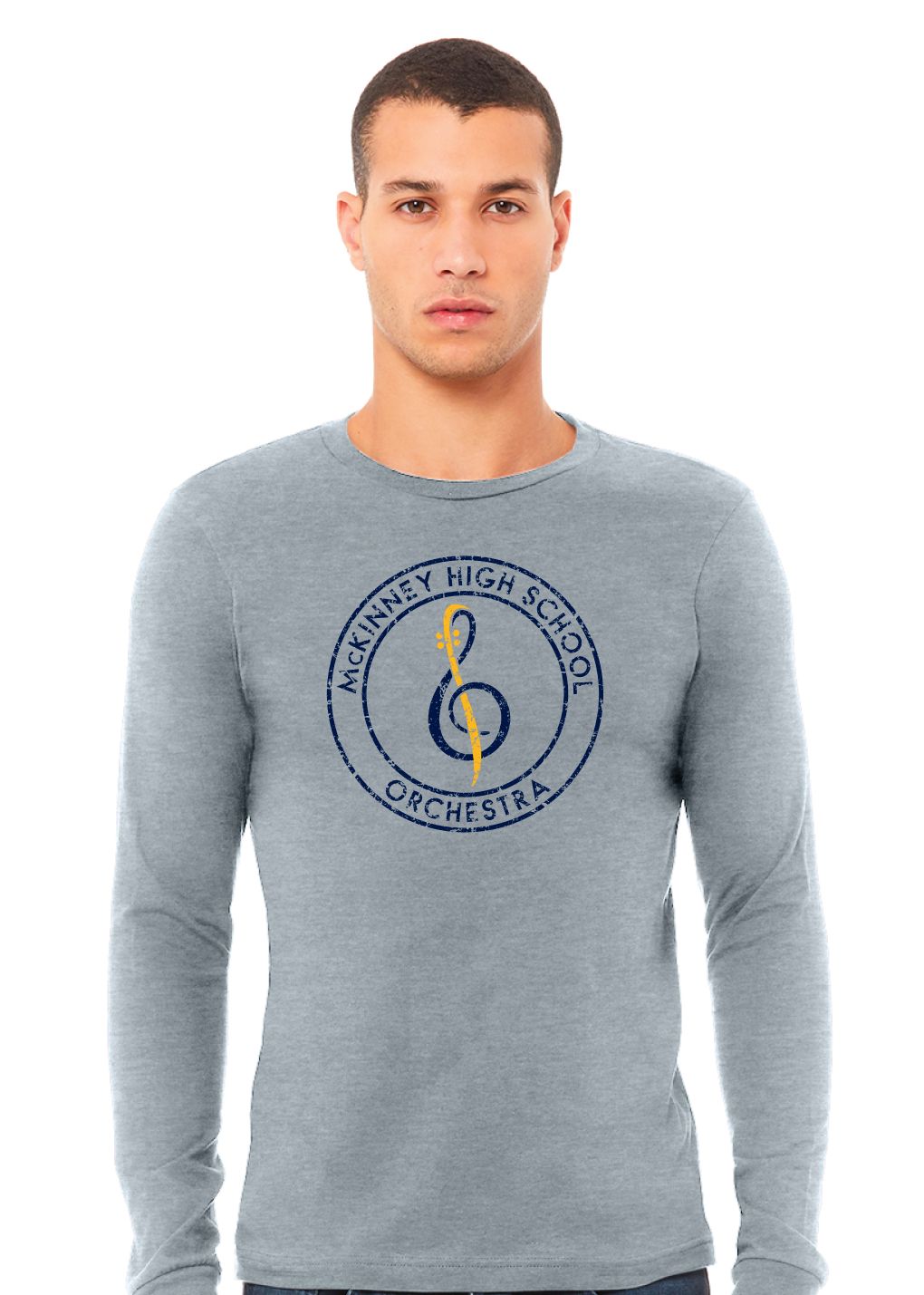 McKinney Orchestra - Circle - Bella+Canvas Long Sleeve